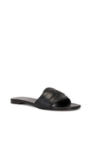 Alexandre Birman Padded Clarita Slide Sandal in Black