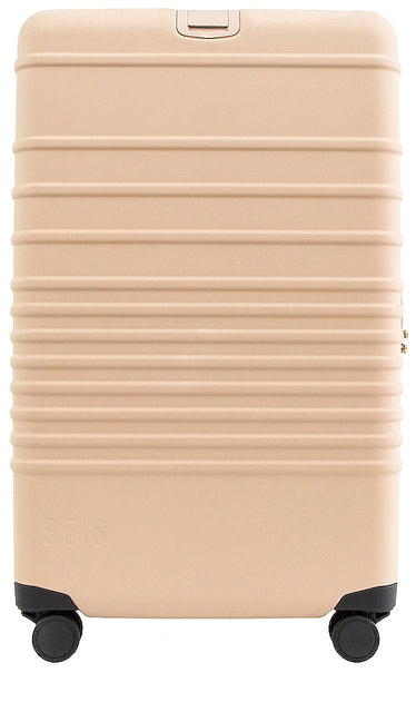 BEIS The Carry-On Roller in Beige