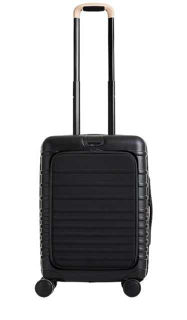 BEIS The Front-Pocket Carry-On Roller in Black