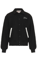 Guess Originals Boucle Varsity Jacket in Black