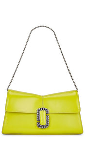Marc Jacobs The St. Marc Convertible Clutch in Yellow - Marc Jacobs Pochette convertible St. Marc en jaune - Marc Jacobs St. Marc 黄色敞篷手拿包 - Marc Jacobs Die St. Marc Cabrio-Clutch in Gelb - Marc Jacobs 옐로우 색상의 St. Marc 컨버터블 클러치 - Marc Jacobs La pochette convertibile St. Marc in giallo