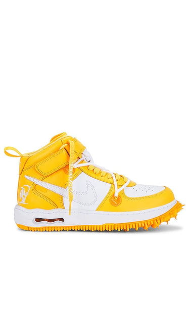 Nike Air Force 1 Mid Sp Leather in Yellow
