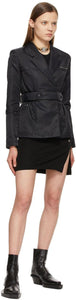1017 ALYX 9SM Black Viscose Miniskirt
