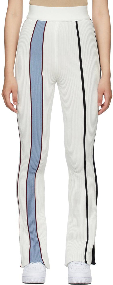 AMBUSH Off-White Cotton Rib Knit Lounge Pants – BlackSkinny