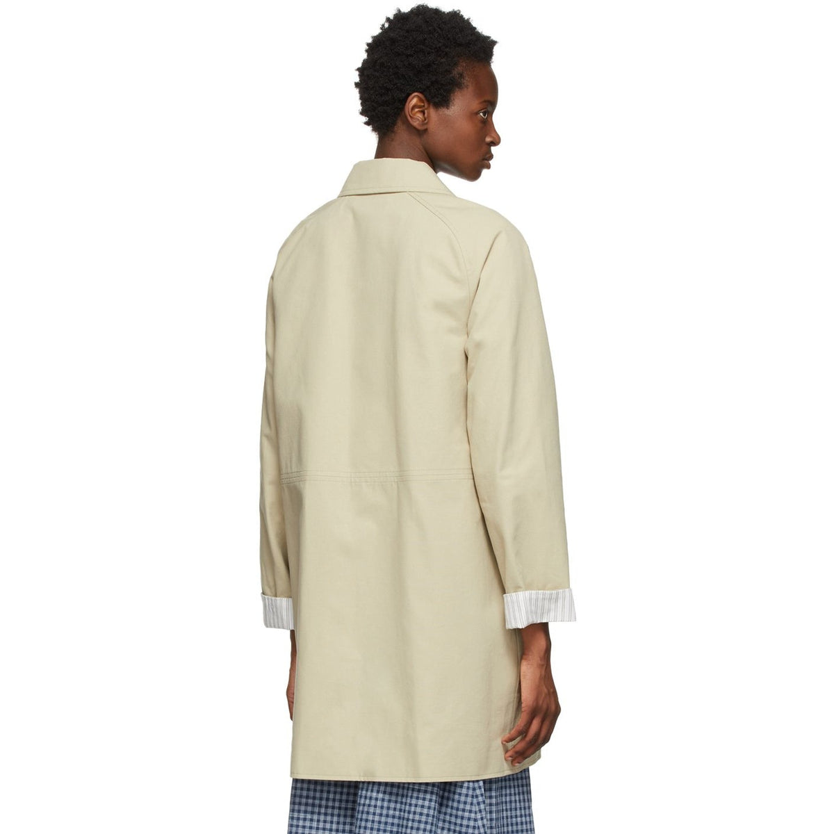 A.P.C. Beige Lou Coat – BlackSkinny