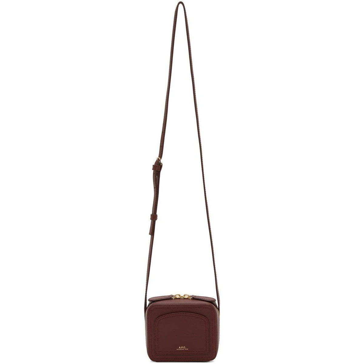 A.P.C. Burgundy Mini Louisette Bag – BlackSkinny