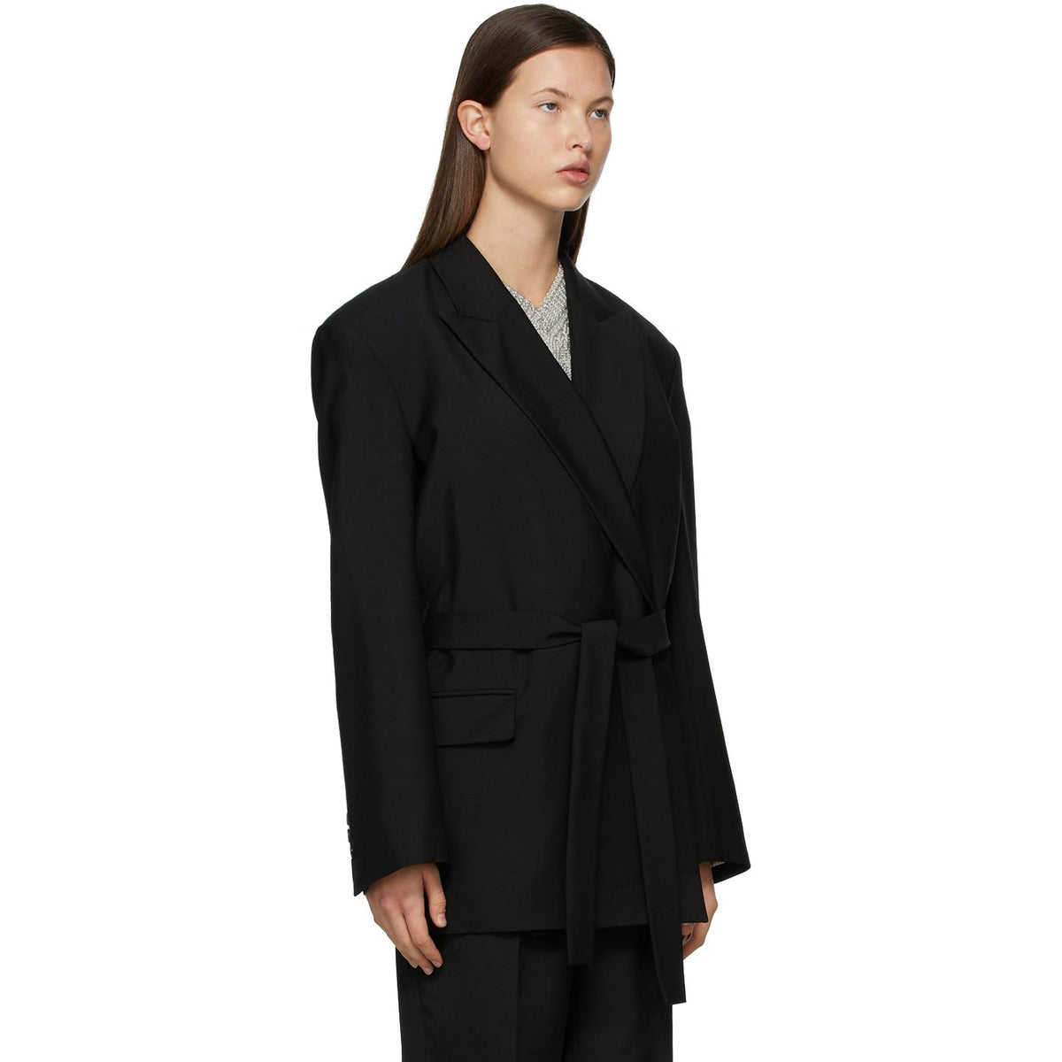 Acne studios black outlet blazer