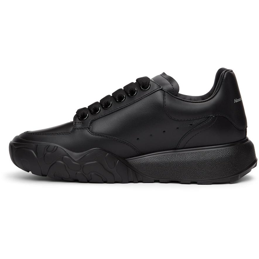 Alexander McQueen Black Court Trainer Sneakers – BlackSkinny