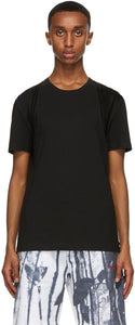 Alexander McQueen Black Harness T-Shirt - T-shirt de harnais noir Alexander McQueen - 알렉산더 맥퀸 블랙 하네스 티셔츠