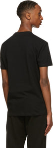 Alexander McQueen Black Logo AppliquÃ© T-Shirt