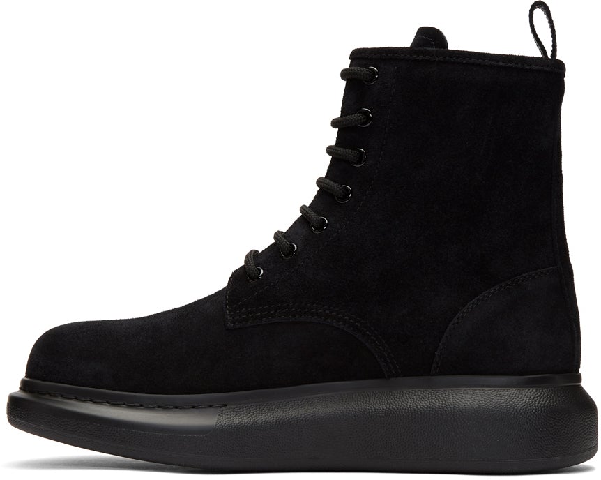 Alexander McQueen Leather Suede Black, Where To Buy, 553761WHV671219