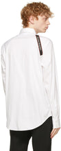 Alexander McQueen White Logo Harness Shirt