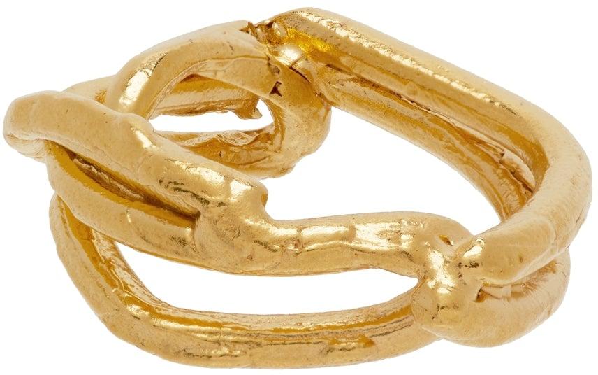 Alighieri Gold 'The Beginning of the Plait' Ring – BlackSkinny