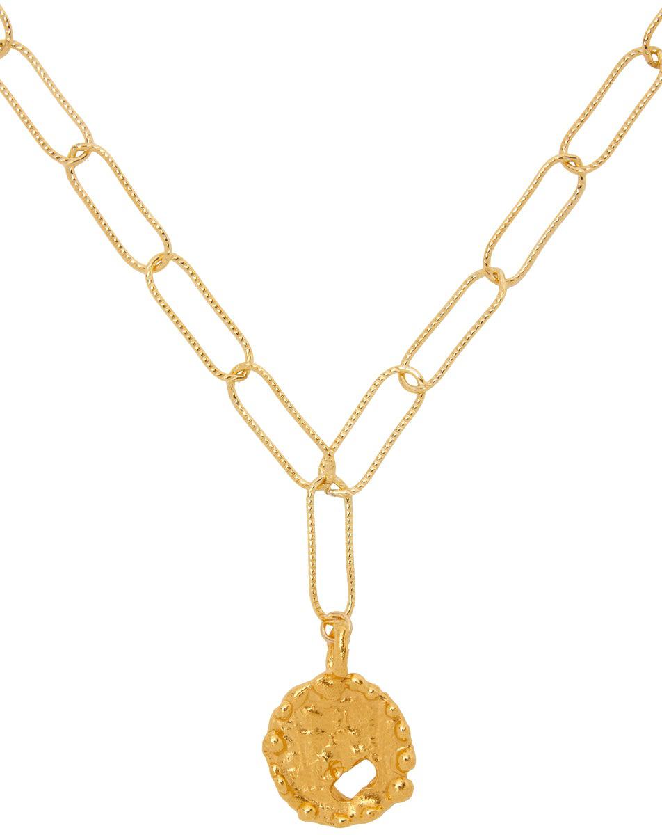 Alighieri Gold The Ritual Necklace BlackSkinny