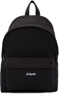 Axel Arigato Black Script Logo Backpack - Axel Arigato Black Script Logo Sac à dos - Axel Arigato 블랙 스크립트 로고 배낭