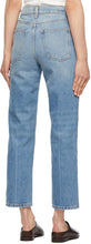 B Sides Blue Louis High Slim Jeans