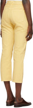 B Sides Yellow Marcel Relaxed Straight Jeans