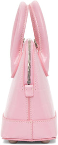 Balenciaga Pink Croc XXS Ville Bag