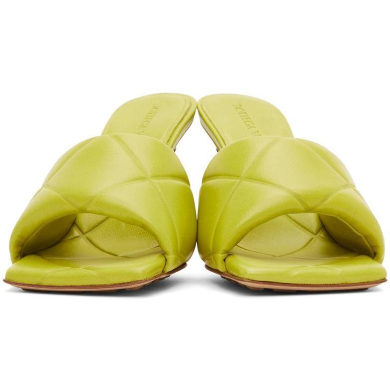 Bottega Veneta Green Lido Sandals – BlackSkinny