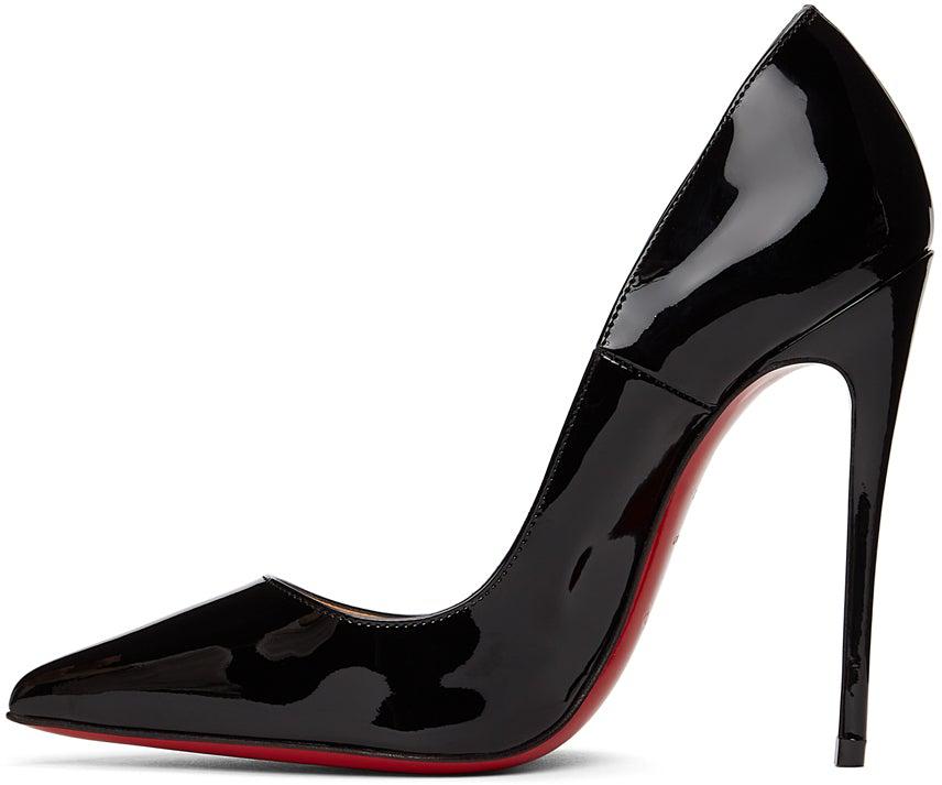 Christian Louboutin - Authenticated So Kate Heel - Patent Leather Black Plain for Women, Very Good Condition