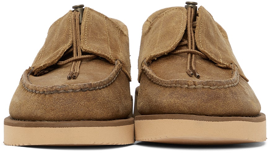 Engineered Garments Tan Sebago Edition Coverdeck Derbys – BlackSkinny