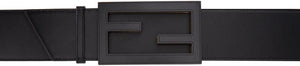Fendi Black 'FF' Baguette Belt - Ceinture de baguette Fendi Black 'FF' - Fendi Black 'FF'Baguette Belt.