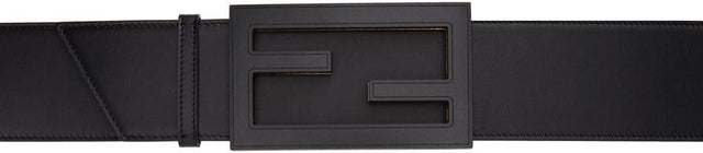 Fendi Black 'FF' Baguette Belt - Ceinture de baguette Fendi Black 'FF' - Fendi Black 'FF'Baguette Belt.