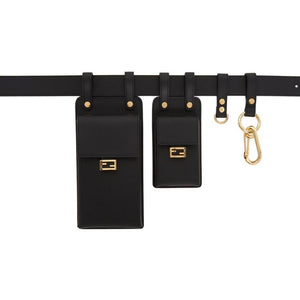 Fendi Black Multi-Accessory Belt