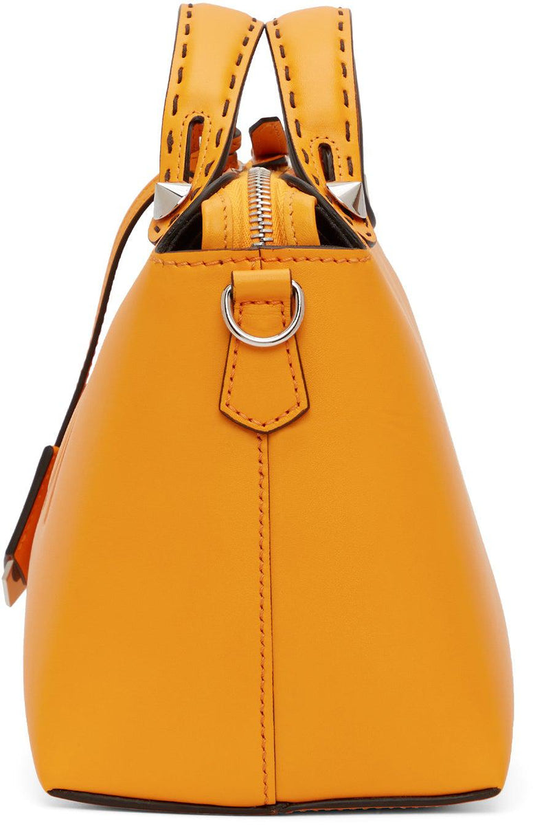 Fendi Orange Medium By The Way Boston Bag – BlackSkinny