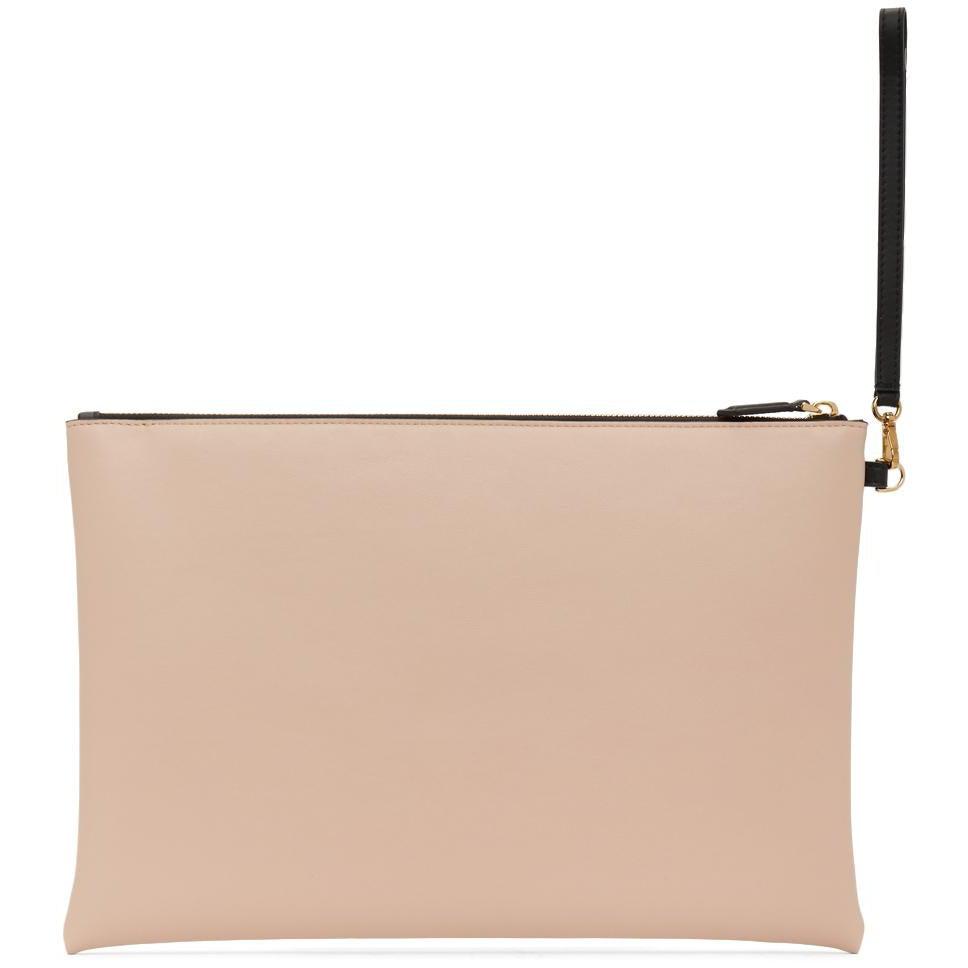 Large Flat Pouch in Pink  Pouch, Flat pouch, Fendi handbag