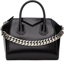 Givenchy Black Chain Small Antigona Bag - Chaîne noire Givenchy petit sac antiganona - GIVENCHY 블랙 체인 작은 안도파 가방