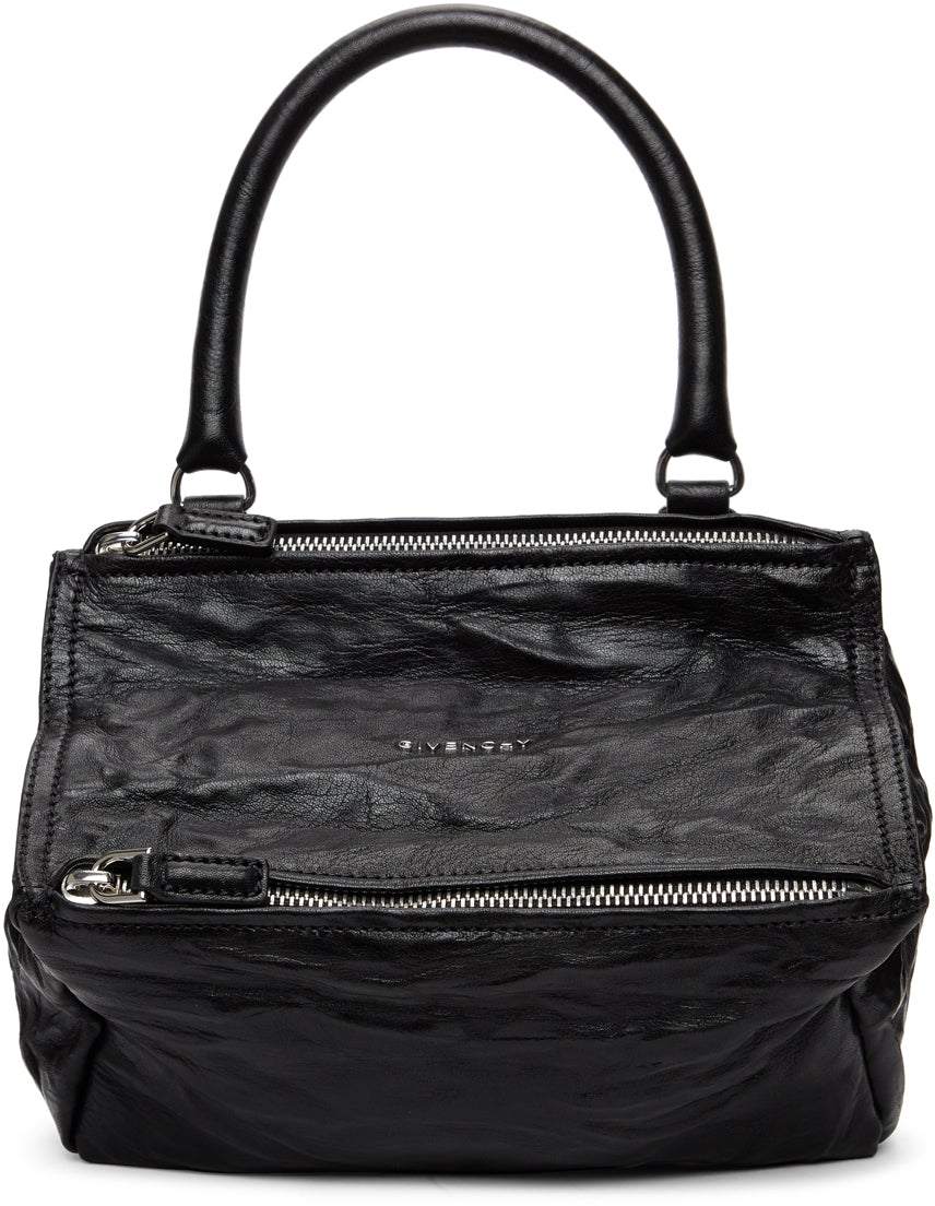 Givenchy Black Crinkled Small Pandora Bag – BlackSkinny