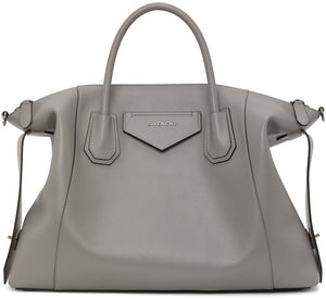 Givenchy Grey Large Soft Antigona Bag