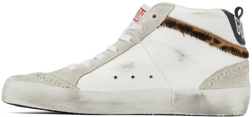 Golden goose leopard high hotsell top sneakers