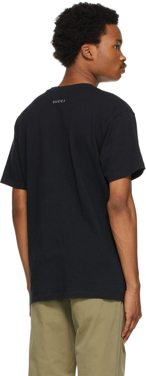 NWT Gucci Donald Duck Flash Disney Black Jersey T-Shirt L (Oversized) 548334