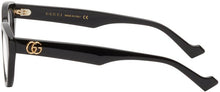 Gucci Black Oval GG Glasses