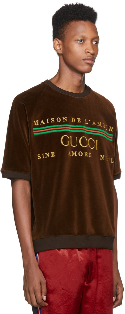 【新品】GUCCI Maison de L'Amour セットアップ 正規品】GUCCI 新品 Tシャツ Maison de l´amour 安室