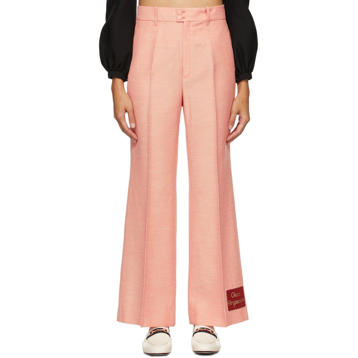 Gucci pink sales trousers