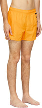 Hugo Orange Abas Swim Shorts