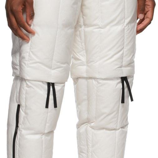 Issey Miyake White Down Transform Trousers – BlackSkinny