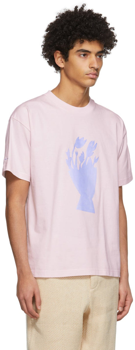 Jacquemus Pink 'Le T-Shirt Bouquet' T-Shirt – BlackSkinny