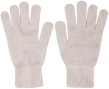 John Elliott Beige Cashmere Tie-Dye Gloves - Gants de colorant à colza John Elliott Beige Beige - 존 엘리엇 베이지 캐시미어 넥타이 - 염료 장갑