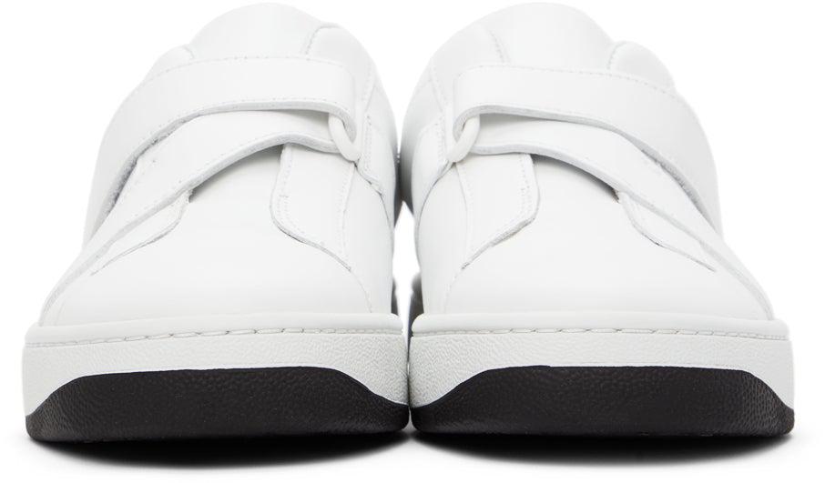 Kenzo White Velcro Kourt Scratch Sneakers – BlackSkinny