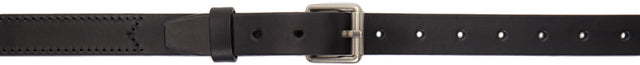 Lemaire Black Reversed Thin Belt - Courroie mince noire noire de Lemaire - lemaire 검은 얇은 벨트를 역전했다