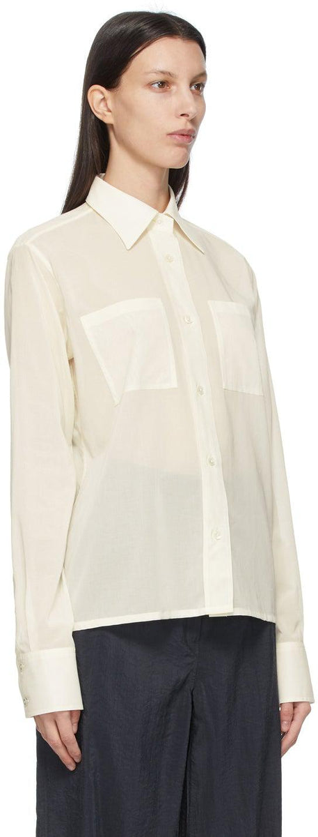 Off white collar shirt best sale