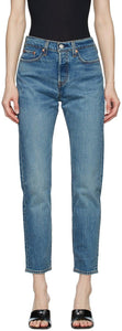 Levi's Blue Wedgie Icon Jeans - Levi's Blue Wedgie Icon Jeans - 레비의 푸른 웨지 아이콘 청바지