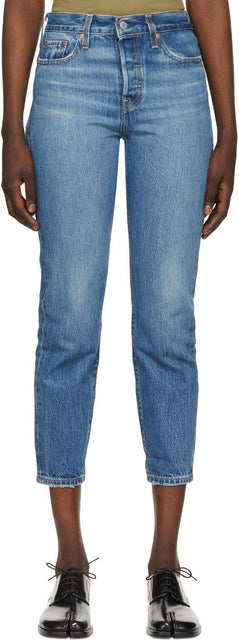 Levi's Blue Wedgie Icon Jeans - Levi's Blue Wedgie Icon Jeans - 레비의 푸른 웨지 아이콘 청바지