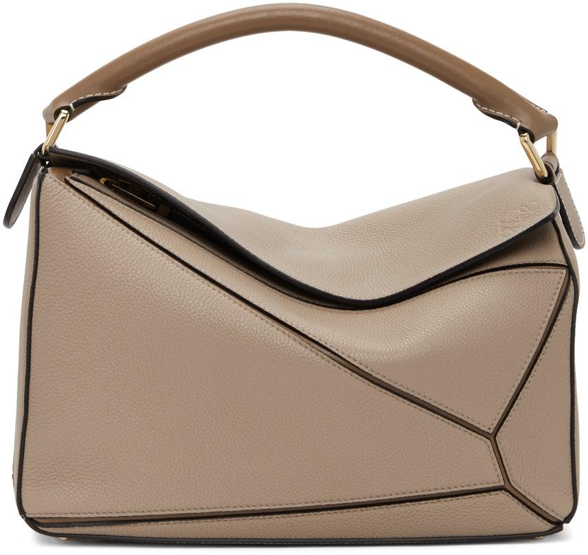 LOEWE Handbag 'Puzzle Bag' Beige