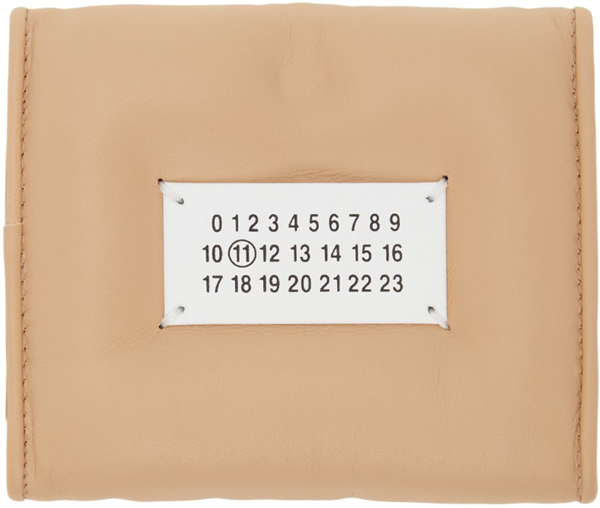 Maison Margiela Beige Glam Slam Wallet – BlackSkinny