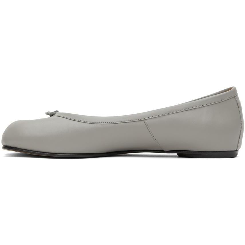 Maison Margiela SSENSE Exclusive Grey Tabi Ballerina Flats